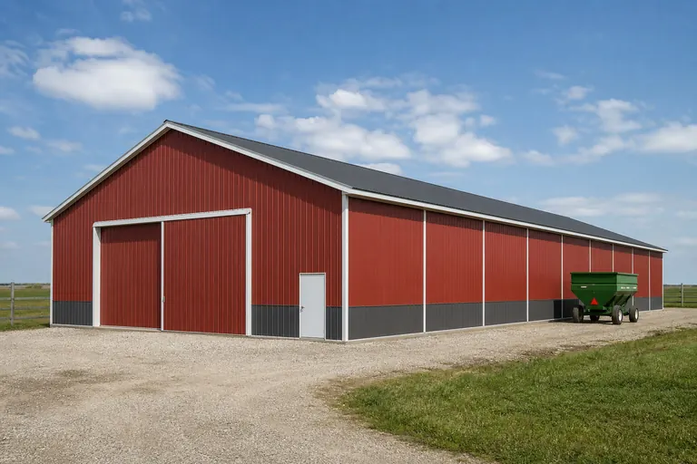 Example configuration of a agricultural building