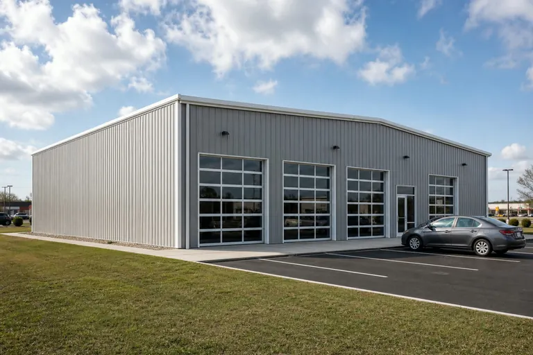 Example configuration of a auto repair shop