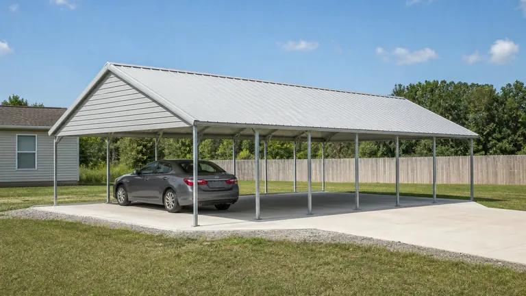 20′ × 30′ carport — example configuration
