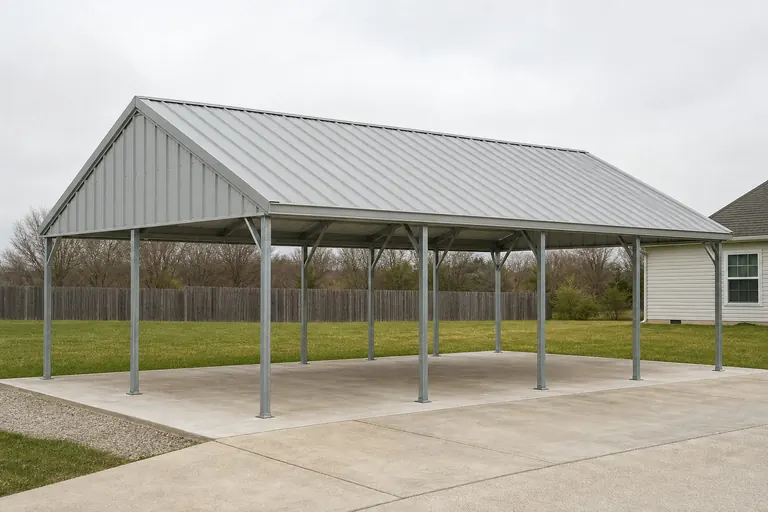 Example configuration of a carport