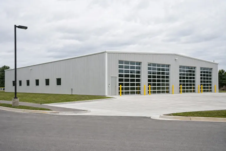 Example configuration of a fire station