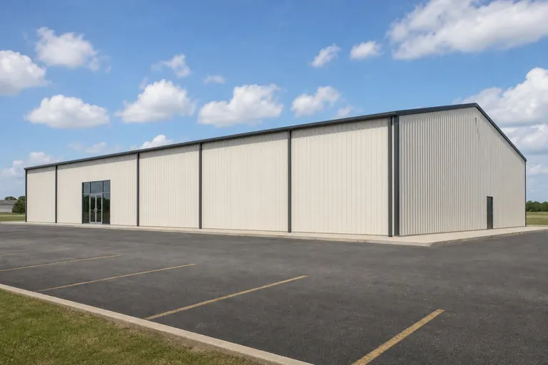 Indoor sports facility — example configuration