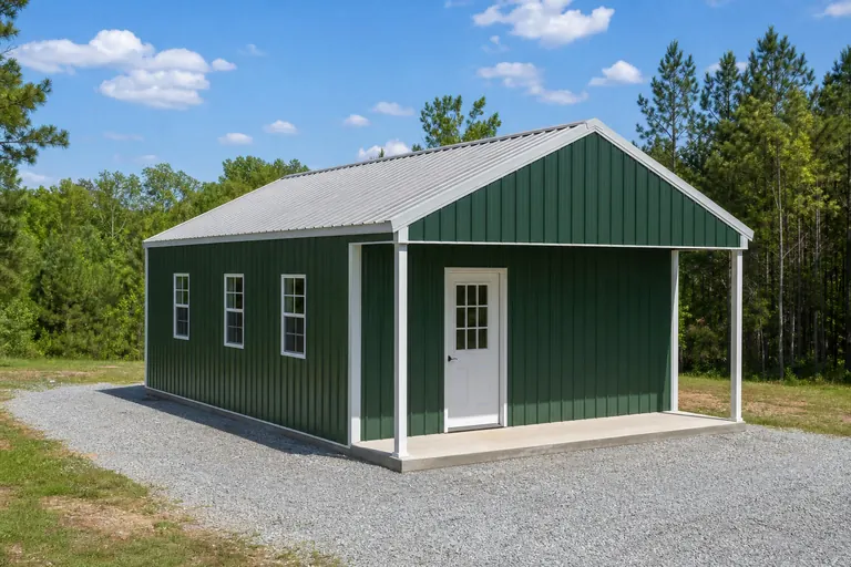Example configuration of a metal cabin