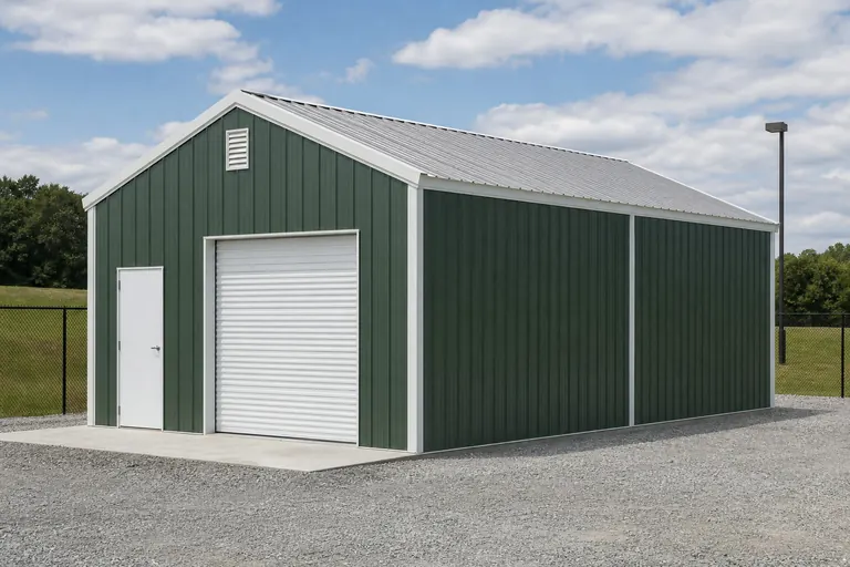 Example configuration of a utility building